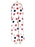 Kate Spade New York 100% Polyester Polka Dots White Ivory Casual Pants Size XS - photo 1