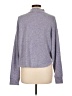 Socialite Metallic Purple Turtleneck Sweater Size L - photo 2