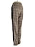 By Anthropologie Plaid Brown Casual Pants Size S - photo 2