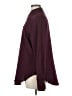 H&M 100% Polyester Burgundy Long Sleeve Blouse Size M - photo 5