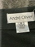 Andre Oliver Solid Black Formal Skirt Size 6 - photo 4