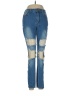 Assorted Brands Color Block Blue Jeans Size 8 - photo 1