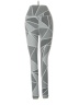 Beyond Yoga Graphic Gray Active Pants Size S - photo 2