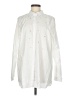 J.Jill Stars Ivory Long Sleeve Button-Down Shirt Size M - photo 1