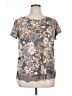 Kohl's Gray Short Sleeve Top Size XL - photo 1