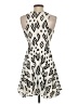 Dee Elle 100% Polyester Argyle Ivory Cocktail Dress Size XS - photo 2
