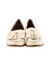 Steve Madden 100% Leather Gold Ivory Flats Size 7 1/2 - photo 2