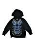 Marvel Black Zip Up Hoodie Size 4T - photo 1