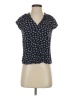 Gap 100% Viscose Rayon Black Short Sleeve Blouse Size XS - photo 1