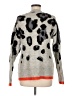 See and Be Seen Animal Print Gray Pullover Sweater Size M - photo 2