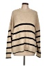 Pull&Bear Stripes Tan Pullover Sweater Size Med - Lg - photo 1