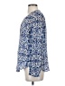 Joie 100% Silk Blue Long Sleeve Silk Top Size XS - photo 5