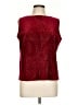 AGB Burgundy Sleeveless Blouse Size L - photo 1