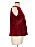 AGB Burgundy Sleeveless Blouse Size L - photo 4
