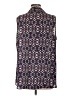 Laundry by Shelli Segal 100% Polyester Purple Sleeveless Blouse Size L - photo 2