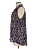 Laundry by Shelli Segal 100% Polyester Purple Sleeveless Blouse Size L - photo 5