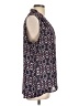 Laundry by Shelli Segal 100% Polyester Purple Sleeveless Blouse Size L - photo 4