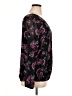 Torrid 100% Polyester Black Long Sleeve Blouse Size 1X Plus (1) - photo 4