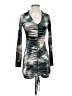 Motel Tie-dye Silver Casual Dress Size XS - photo 1