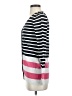 Charlotte 100% Cotton Color Block Black Pink Cardigan Size S - photo 5
