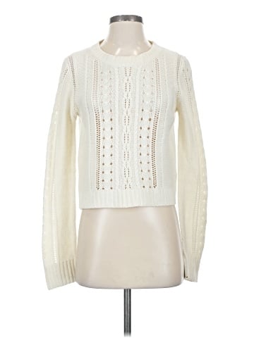 Velvet Pullover Sweater (view 1)