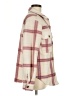 Ultra Flirt Plaid Ivory Coat Size M - photo 4