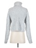 Topshop Gray Turtleneck Sweater Size 4 - 6 - photo 2