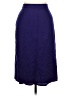 Koret 100% Wool Solid Purple Blue Wool Skirt Size 12 (petite) - photo 1