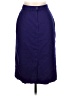 Koret 100% Wool Solid Purple Blue Wool Skirt Size 12 (petite) - photo 2