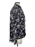CAbi 100% Polyester Paisley Blue Long Sleeve Blouse Size S - photo 4
