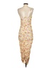 Endless Blu Floral Yellow Cocktail Dress Size S - photo 2