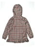 BCBGirls 100% Polyester Checkered-gingham Stripes Black Red Raincoat Size S (kids) - photo 2