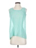Annalee + Hope Teal Sleeveless Blouse Size S - photo 1