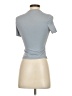 Shein Gray Short Sleeve Turtleneck Size 4 - photo 2