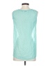 Annalee + Hope Teal Sleeveless Blouse Size S - photo 2