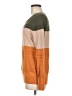 Market and Spruce Color Block Orange Pullover Sweater Size M - photo 5