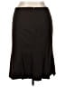 Talbots Solid Black Brown Wool Skirt Size 16 (petite) - photo 2