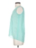 Annalee + Hope Teal Sleeveless Blouse Size S - photo 5