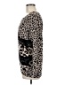 Frank Lyman Design Animal Print Black Pullover Sweater Size 8 - photo 5