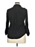 Emily Daniels 100% Rayon Polka Dots Black Long Sleeve Blouse Size XL - photo 2