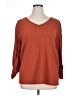 Bibi Orange 3/4 Sleeve Top Size XL - photo 1