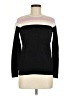 INC International Concepts Color Block Black Pullover Sweater Size M - photo 1