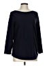 Chico's Blue Black 3/4 Sleeve T-Shirt Size Lg (2) - photo 1