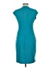 Calvin Klein Solid Teal Cocktail Dress Size 6 - photo 2