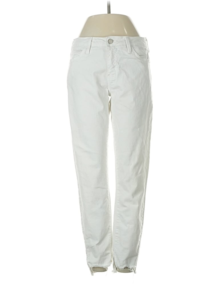 Pre-owned Just Black Casual Pants In White