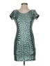 backSTAGE Metallic Teal Cocktail Dress Size S - photo 1