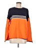 Unbranded Color Block Orange Pullover Sweater Size M - photo 1