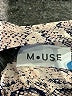 M.use 100% Polyester Animal Print Tan 3/4 Sleeve Blouse Size L - photo 7
