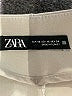 Zara Solid Gray Green Dress Pants Size XS - photo 3