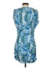 IRO Print Blue Cocktail Dress Size Sm (1) - photo 2
